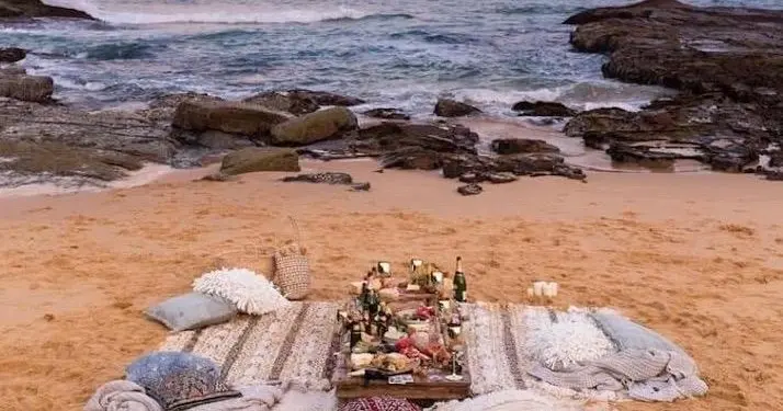 Hamptons Helicopter Ride Beach Picnic