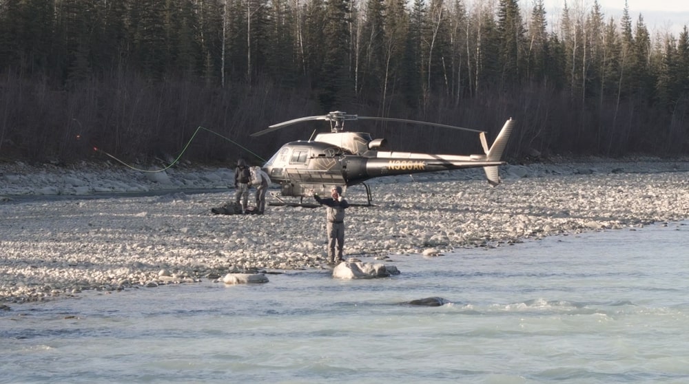 Heli Fishing