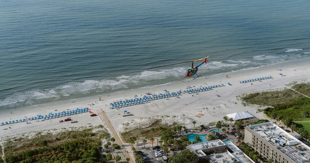 Beach Bum Helicopter Tour