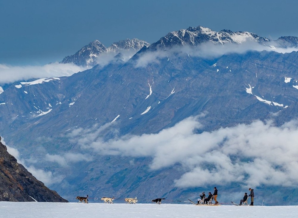 Seward Helicopter & Glacier Dogsled Tour + Bear Glacier Lagoon - Photo 3