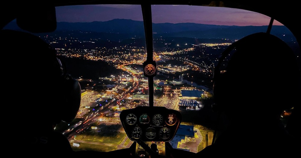 Pigeon Forge Night Flight