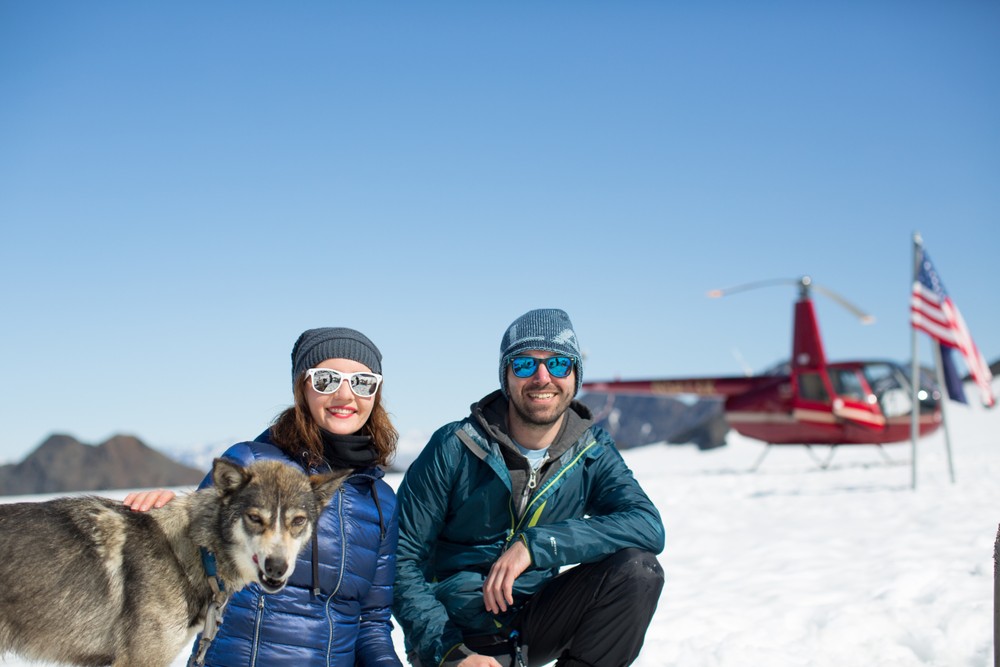Seward Helicopter & Glacier Dogsled Tour