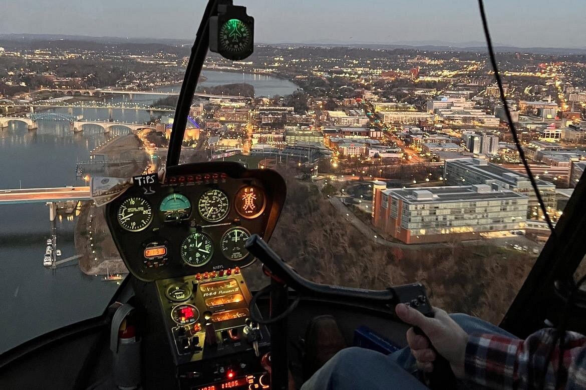 Private Helicopter Tour over South Chattanooga TN