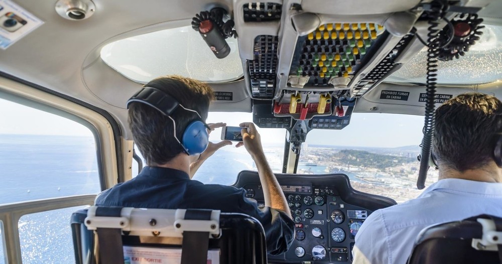 Barcelona Helicopter Flight & Heliport Boat Transfer - Photo 2