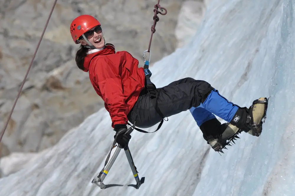 Helicopter Glacier Ice Climbing Tour
