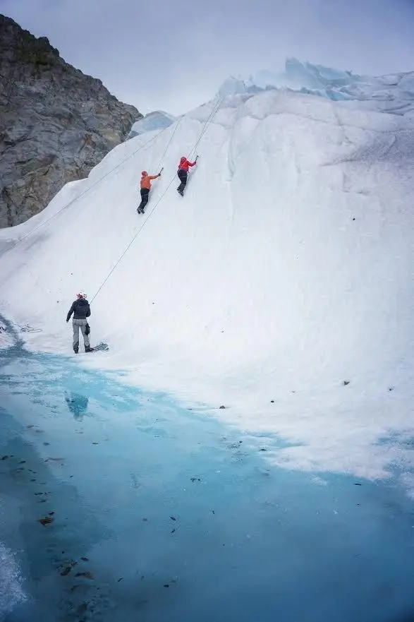Helicopter Glacier Ice Climbing Tour - Photo 3