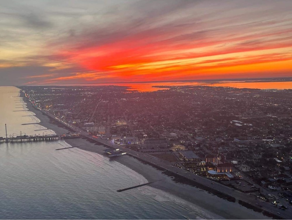 Sunset Tour - Galveston Helipad Location