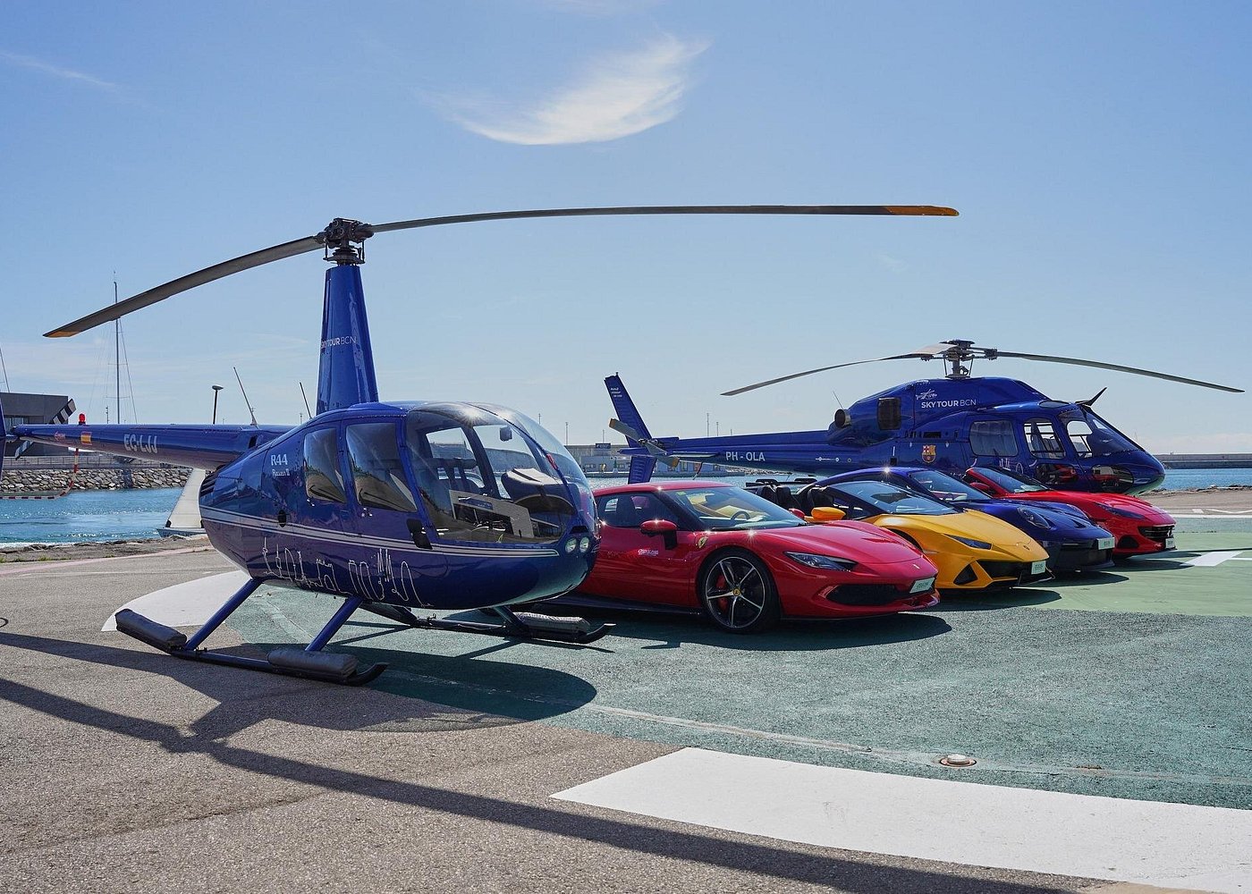 Supercar & Helicopter Experience in Barcelona