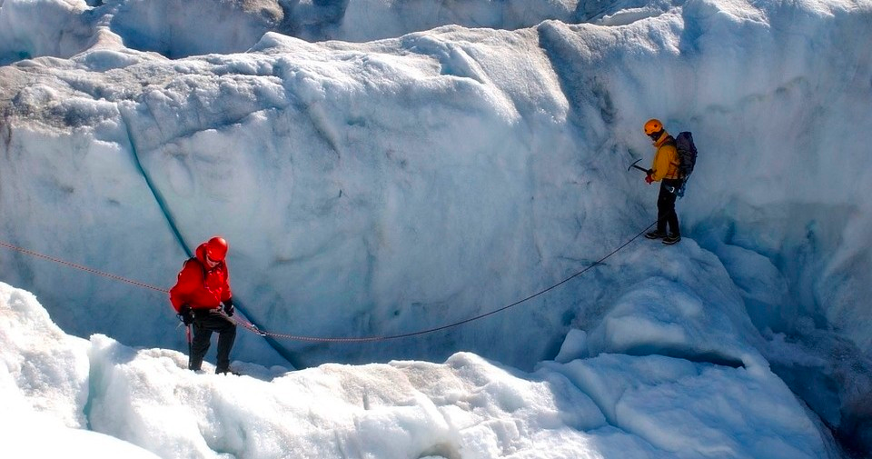 Summer Glacier Ice Climbing